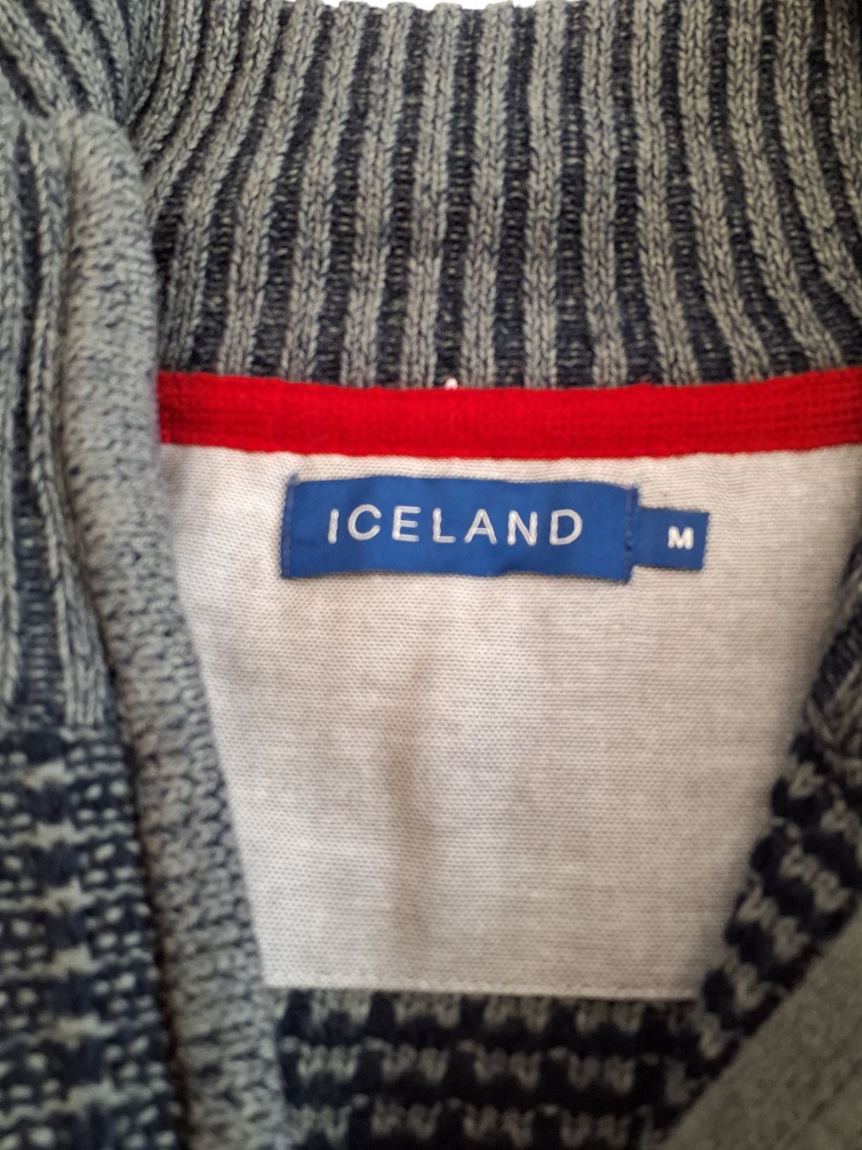 "Iceland" Striktrøje